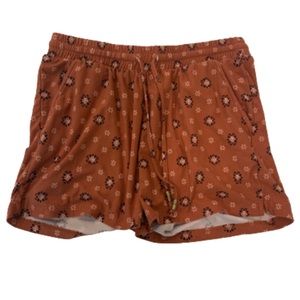 NWOT Pink rose juniors size small drawstring shorts